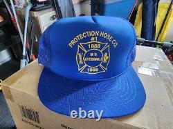 Vintage Snapback 12 Hat Lot 1980s 1990s advertising Trucker Firehouse, Rope