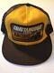 Vintage Snapback Chattanooga Chew Racing Trucker Hat Cap Usa Made Big Patch 80s