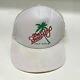 Vintage The Beach Boys 1985 Tour Mesh Trucker Cap White Snapback 80's Hat Rare