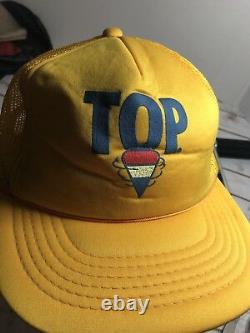 Vintage Top Tobacco Rolling Papers Snapback Hat Cap Trucker Mesh Retro