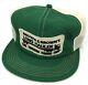 Vintage Trucker Hat Cap Snapback Usa Made K Brand Patch Mesh Brown Long Hauler