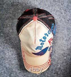 Vintage True Religion Distressed Trucker Hat Snapback One Size Cap