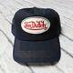 Vintage Von Dutch Logo Denim Mesh Trucker Snapback Hat Cap