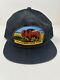 Vintage Yellowstone Hat Snapback Corduroy Cap Usa K-products Very Rare