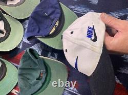 Vintage nike 23 hat lot 80s 90s Jordan Swoosh Trucker Cap Basketball Baseball