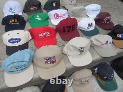 Vintage trucker hat collection x39 snapback cap farmer auto worker camel ESTATE