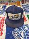 Vintage Trucker Hat K Products K Brand Farm Tractor Seed Oil Gas Vtg Hat