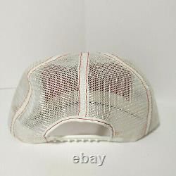 Vtg 80's Red Wing Shoes Patch Trucker Hat Mesh Cap USA Two-Tone Snapback