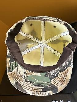 Vtg Basin Duck Camouflage Cap Snapback Hat Farm Trucker 80s USA K Products Brand