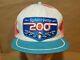Vtg Richard Petty 200th Win Mesh Pinwheel Patch Snapback Trucker Hat Cap Faded