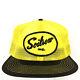 Vtg Soilserv Patch K-brand Cap Made Usa Logo Mesh Snap Back Trucker Baseball Hat