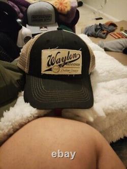 Waylon Jennings Baseball Snapback Flying W Hat Cap 2016