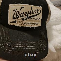 Waylon Jennings Baseball Snapback Flying W Hat Cap 2016