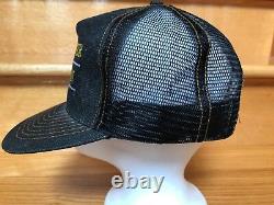 Winchester and Western Railroad Vintage Cap Hat Dark Denim Snap Back