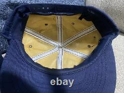 2 Vintage Swingster Goodyear Snapback Trucker Cap Hat Patch Made Aux USA