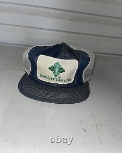 7 Vintage Dekalb Swingster Farm Seed Patch Snapback Trucker Hat Cap Fabriqué Aux États-unis
