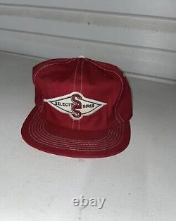 7 Vintage Dekalb Swingster Farm Seed Patch Snapback Trucker Hat Cap Fabriqué Aux États-unis