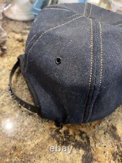 Casquette Vintage John Deere Denim Snap Back Trucker Hat Fabriqué Aux États-unis