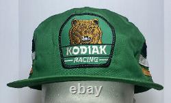 Casquette à patch Vintage Kodiak Racing 3 avec trois bandes de camionneur snapback de la marque K Products