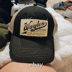 Casquette de baseball Waylon Jennings Snapback Flying W Hat Cap 2016