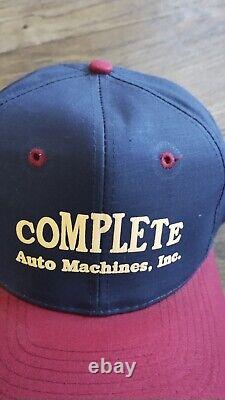 Casquette snapback vintage complète Machines Auto Machines, Inc. CD Camionneurs Hat