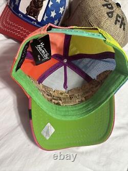 Chapeau Goorin Bros Farm HUMMER Limited Rare Sold Out Trucker Snapback Hat Cap
