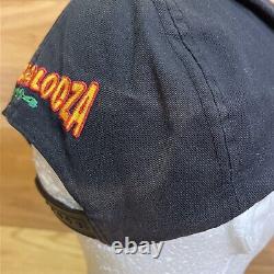 Chapeau Vintage Lollapalooza 1994 pour hommes SnapBack brodé en noir