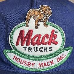 Chapeau rare Vintage Mack Trucks K-Products Trucker Patch Snapback Housby Inc