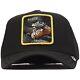 Goorin Animal Farm Trucker Baseball Snapback Hat Cap Big Venom Mamba Snake Black