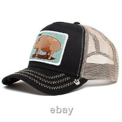 Goorin Animal Farm Trucker Baseball Snapback Hat Cap Porker Bacon Cochon Vendu