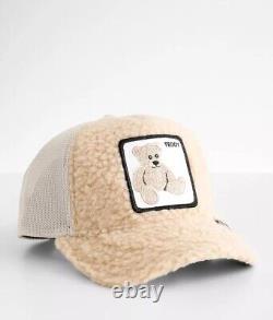 Goorin Animal Farm Trucker Baseball Snapback Hat Cap Premier Meilleur Ami Teddy Bear