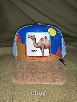 Goorin Bros Le Farm Trucker Snapback Hat Cap Dry Hump Camel Limited Rare