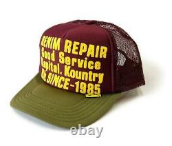 Kapital Kountry Denim Repair Service Pt 2tone Camion Chapeau Camion Camionneur Kaki Enji