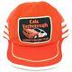 Les Années 1970 Cale Yarborough Hardees Team Nascar Patch Orange Snapback Trucker Hat Cap