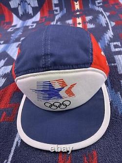 Los Angeles 1984 Olympics Adidas Trucker Hat Vintage Snapback Cap 1980 80s Nouveau