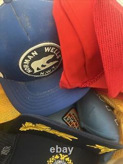 'Lot de 10 casquettes vintage aléatoires pour papa, style snapback trucker baseball cap, rare'