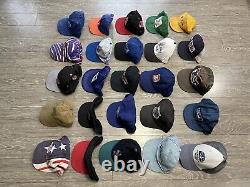 Lot de 25 casquettes de camionneur vintage Cap Farm Trucker Snapback Hats