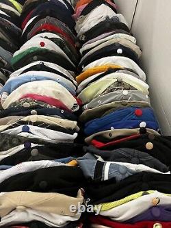 Lot de 250 casquettes de baseball Snapback, casquettes de camionneur pour revente en gros pour adultes