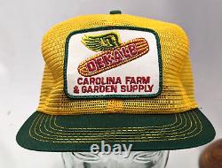 Nwot Vintage Dekalb Carolina Farm & Garden Snapback Mesh Hat Cap K-produits