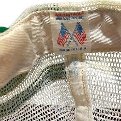 Rare 3 Stripe Snapback Mountain Dew Vintage Hat Trucker Cap Patch Logo USA Made