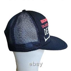 Rare Vintage Born Gratuit Taxé À La Mort Mesh Trucker Hat Snapback États-unis Drapeau Cap