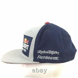 Red Bull Motocross Grand Prix Patch Cap Racing Troylee Logo Snapback Trucker Hat