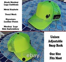 Red Monkey Hat Bundle #5 De 6 Pc Edition Limitée Unisex Fashion Trucker Chapeaux