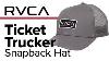 Rvca Ticket Trucker Snapback Hat Aperçu
