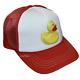 T.n.-o. Caoutchouc Ducky Trucker Hat Cap Red Men's Snapback Ds Ss23 Authentic