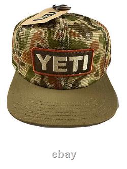 T.n.-o. Flat Brim Yeti Duck Camo Mesh Trucker Hat Chasse Pêche Cap-revêtement