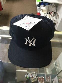 T.n.-o. Vintage New York Yankees New Era Mesh Trucker Snapback Hat Cap New Deadstock