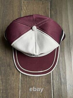 Vintage 3 Stripe Turkey Snapback Hat Chasse Nature Trucker Hat 70s 80s