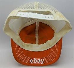 Vintage 80's K Products Stihl Large Patch Mesh Snapback Trucker Hat Cap États-unis