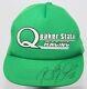 Vintage 90s Quaker State Racing #26 Brett Bodine Autographied Trucker Hat Cap Nouveau